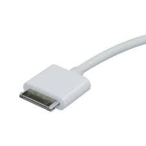 Apple 30-pin to VGA Adapter وصلة تحويل من ايفون إلى في جي اي لعرض شاشة الأيباد على التلفاز او البروجكتر 